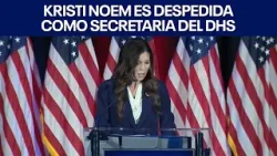 Kristi Noem es despedida como Secretaria del DHS. | FOX 7 Español Kristi Noem es despedida como Secretaria del DHS. | FOX 7 Español