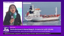 Alertă în Marea Neagră: Opt marinari dispăruți după ce o navă ar fi fost lovită și a luat foc