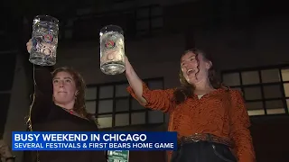 Chicagoans pack Oktoberfest, Riot Fest and prepare for Bears home opener during busy weekend