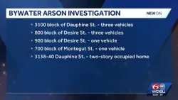 8 vehicles, 1 house set on fire in Bywater Neighborhood