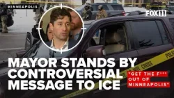 Minnesota Mayor Jacob Frey defends fiery "get the f*** out" message to ICE after deadly shooting
