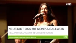 Neujahrskonzert 2026: Monika Ballwein begeistert Publikum in Grieskirchen
