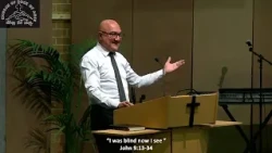 I was blind now I see        John   9     13 to 34    Pastor Roni Awraham