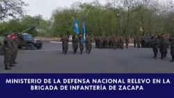 Relevo en Brigada de Infantería tras Accidente en Zacapa