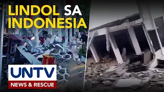 7.7 magnitude quake, tumama sa Flores Island, Indonesia; tsunami warning, itinaas