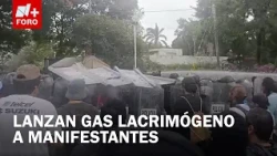 Guadalajara water protest ends with riot police deployment at Casa Jalisco