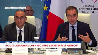 Sébastien Lecornu: "Thousands of air conditioners to be delivered to hospitals quickly"
