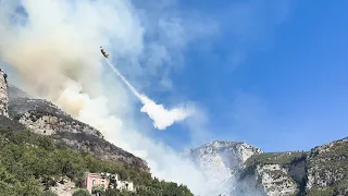Tra gli incendi in Costiera: i fronti del fuoco che spaventano Amalfi