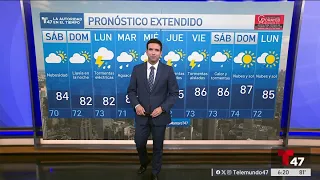 Weather forecast for July 31st