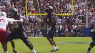UConn football cruises to season-opening victory over Lafayette