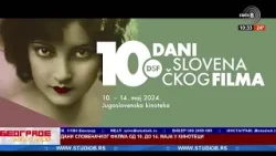 Dani slovenackog filma od 10. do 14. Maja u Kinoteci Gost Dragomir Zupanc, umetnicki dir. Festivala