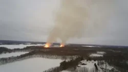 Crews continue work to restore gas service after Willow River pipeline explosion