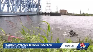 Florida Avenue Bridge reopens following sewer repairs