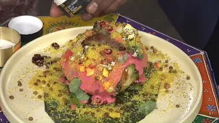 Chef Prasad from Thali visits the set