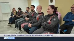 Julian Galea b’maratona ta’ 100km għall-Caritas