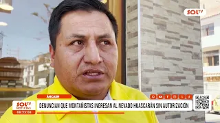 Áncash: Unauthorized mountaineers reported climbing Huascarán peak