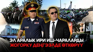 Күч түзүмдөрүнүн бирдиктүү аракети жана даярдыгы