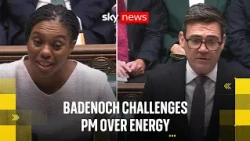PMQs: Badenoch asks Burnham if he will scrap ban on new oil and gas licences