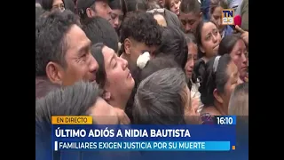 The final farewell to Nidia Bautista