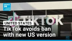 TikTok's US business becomes new American-owned venture to avoid ban • FRANCE 24 English