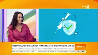 Edita Goranci Haxhiu, Epidemiologe,Instituti Kombëtar i Shëndetësisë Publike të Kosovës 04.09.2026