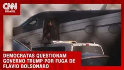 Democratas pedem explicações do governo Trump por fuga de Flávio Bolsonaro | LIVE CNN