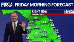 Tampa weather | Friday morning forecast