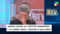 MORIA VS. CINTHIA FERNÁNDEZ + 'LA CHINA' ANSA + MARCELO GALLARDO #BTV | Programa completo (26/02/26)