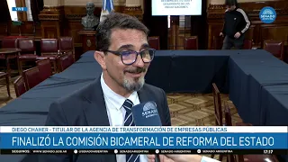 INTERVIEW WITH DIEGO CHAHER – BICAMERAL STATE REFORM COMMITTEE 09/26/23