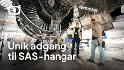Unik adgang til SAS-hangar: Sådan undgår de fejl på fly