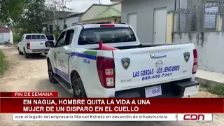 In Nagua, man kills woman with a gunshot to the neck