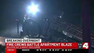 Maplewood apartment fire leaves 1 hospitalized, displaces 20 residents