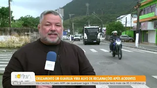 Guarujá intersection becomes target of complaints following accidents - 09/17/2026