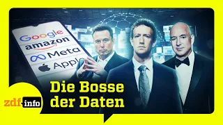 The truth about Google, Amazon, Facebook: How dangerous are they really? | ZDFinfo Documentary