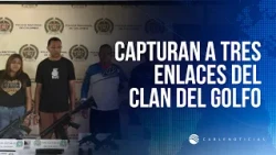 Three alleged liaisons between Los Choneros and the Clan del Golfo captured in Villavicencio