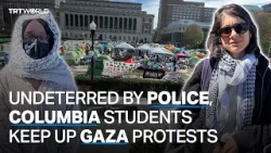 Amid 200 days of Israel’s war, Ivy League students set up encampments in solidarity with Gaza