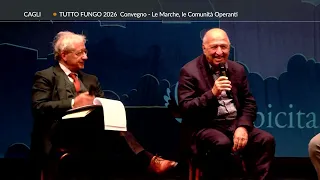 Roto TVRS Cagli Convegno "Le Marche, comunità operanti"