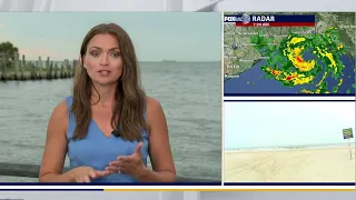 How long before Tropical Storm Edouard hits Houston-area?