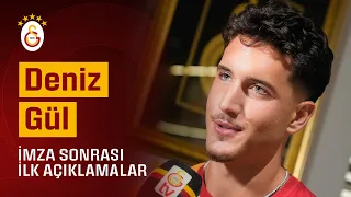 🎙️ First comments from our new signing Deniz Gül after his signing ceremony