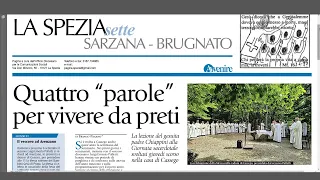 The La Spezia page of Avvenire 08/29/2026
