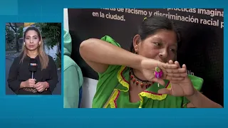 Over 100 Indigenous people who arrived in Medellín due to pressure from criminal groups return to...