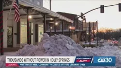Powerless and freezing | One-third of Holly Springs still in the dark