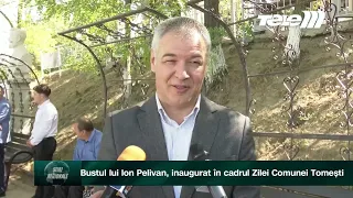 Ion Pelivan bust unveiled during Tomești Commune Day