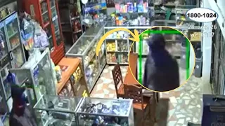 Security cameras capture thief stealing cash registers and liquor from a San Juan del Sur store