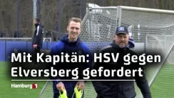 Mit Kapitän: HSV gegen Elversberg gefordert