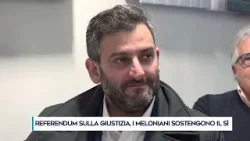 REFERENDUM SULLA GIUSTIZIA, I MELONIANI SOSTENGONO IL SÌ