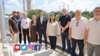 EDİRNE BELEDİYE BAŞKANI GENCAN MAKEDON KULESİ'Nİ ZİYARET ETTİ