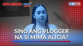 Sino ang vlogger na si Mima Alicia? | GMA News Feed