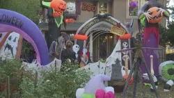 Denver family looking for two gargoyles stolen from yearly Halloween display