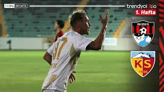 Vanspor FK vs. Kayserispor | Week 1 Match HIGHLIGHTS | Trendyol 1. Lig - 2026/27